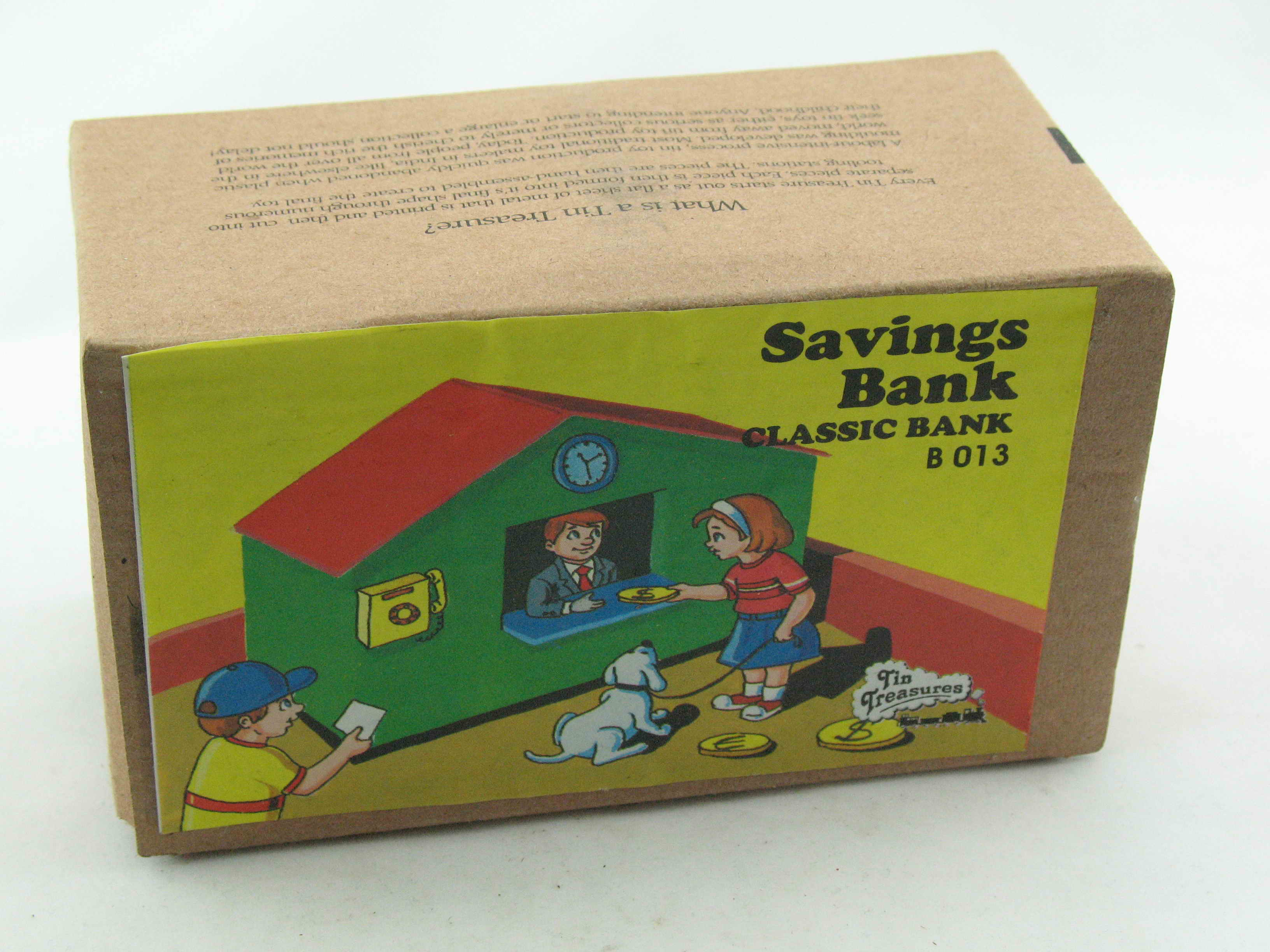 Blechspielzeug - Spardose Savingbank, Kinder