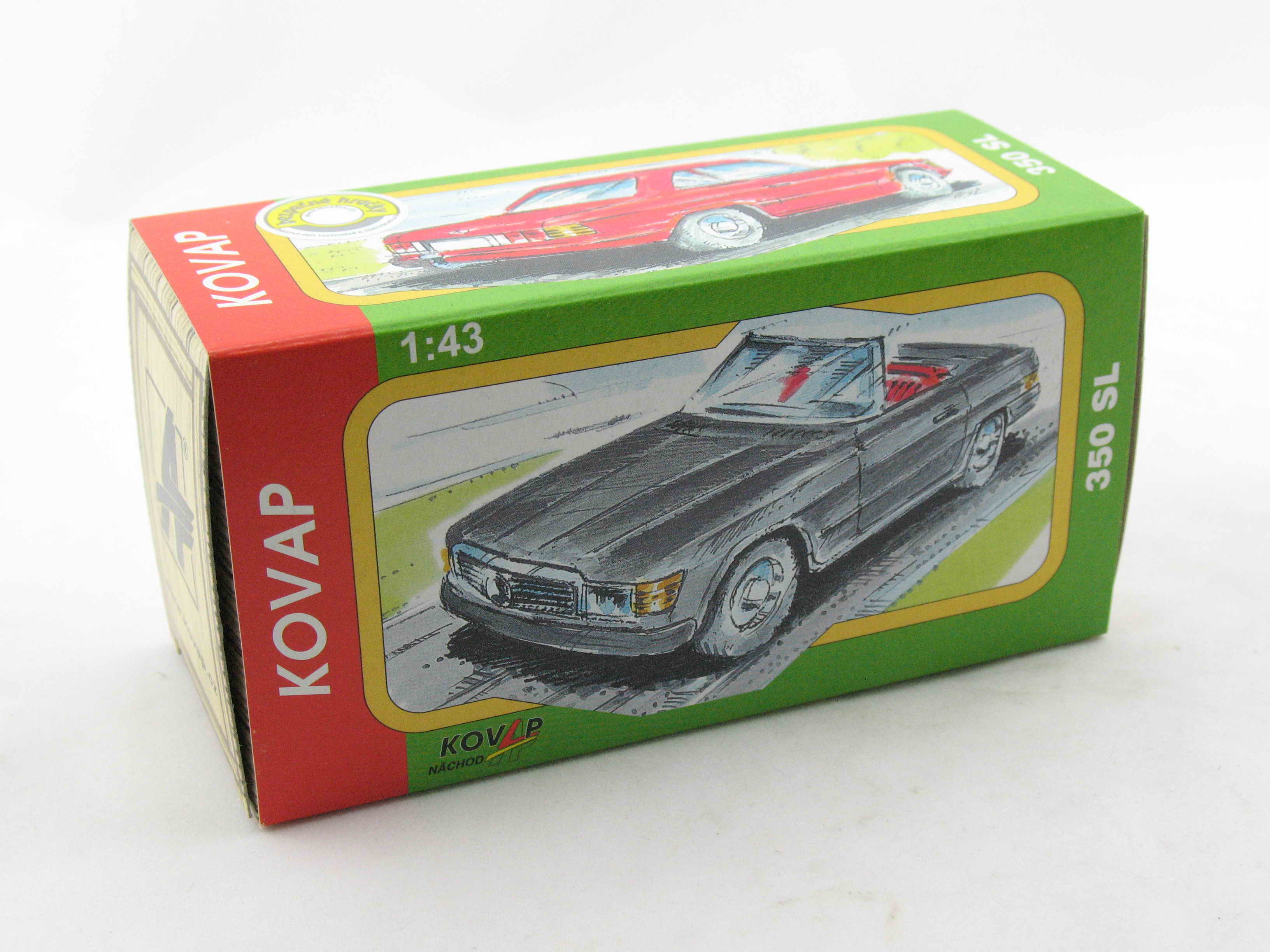 Mercedes SL Coupe, CKO Replica silber von KOVAP - Blechspielzeug