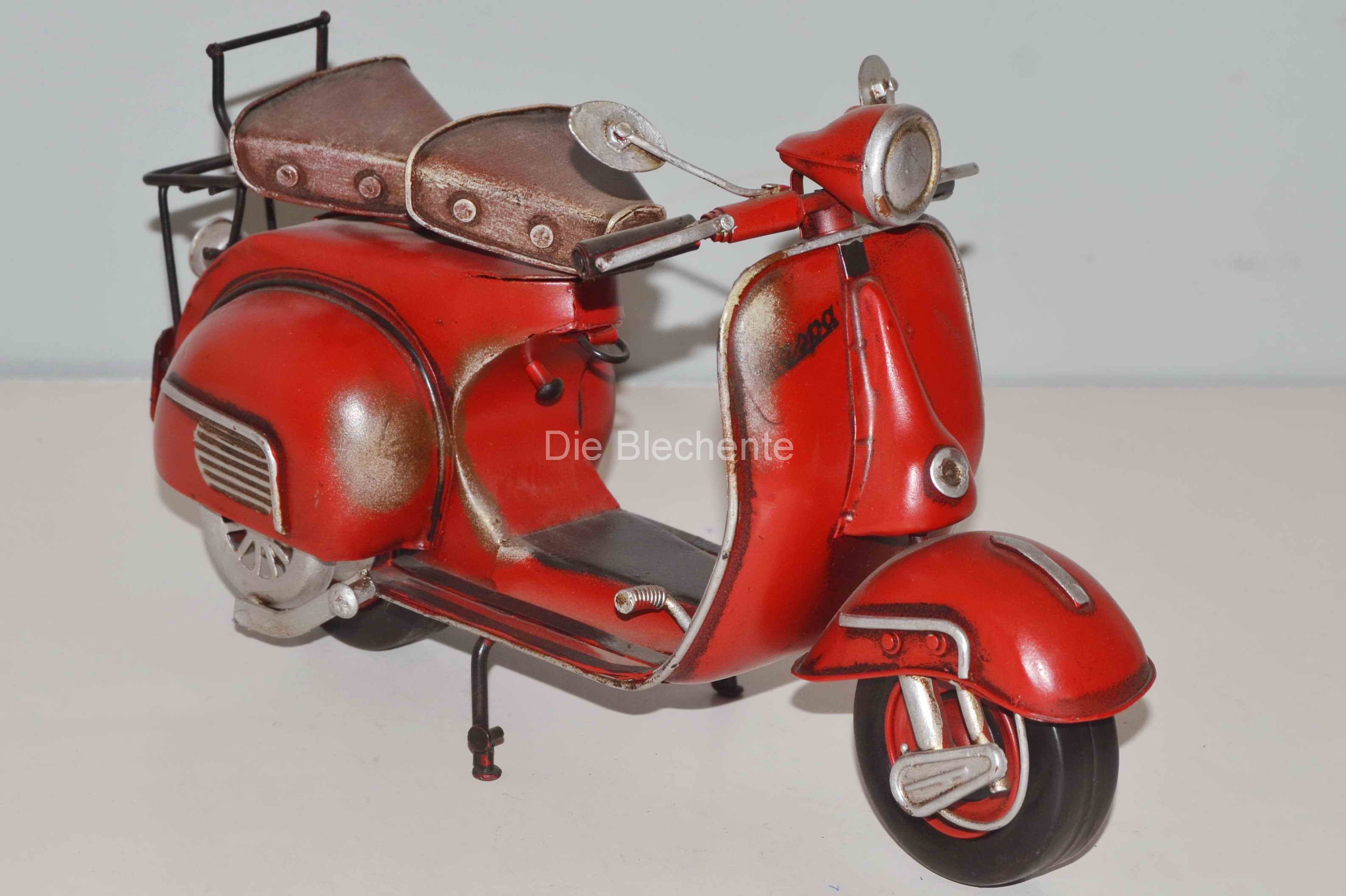 Blechmodell - Roller Vespa 1959 rot