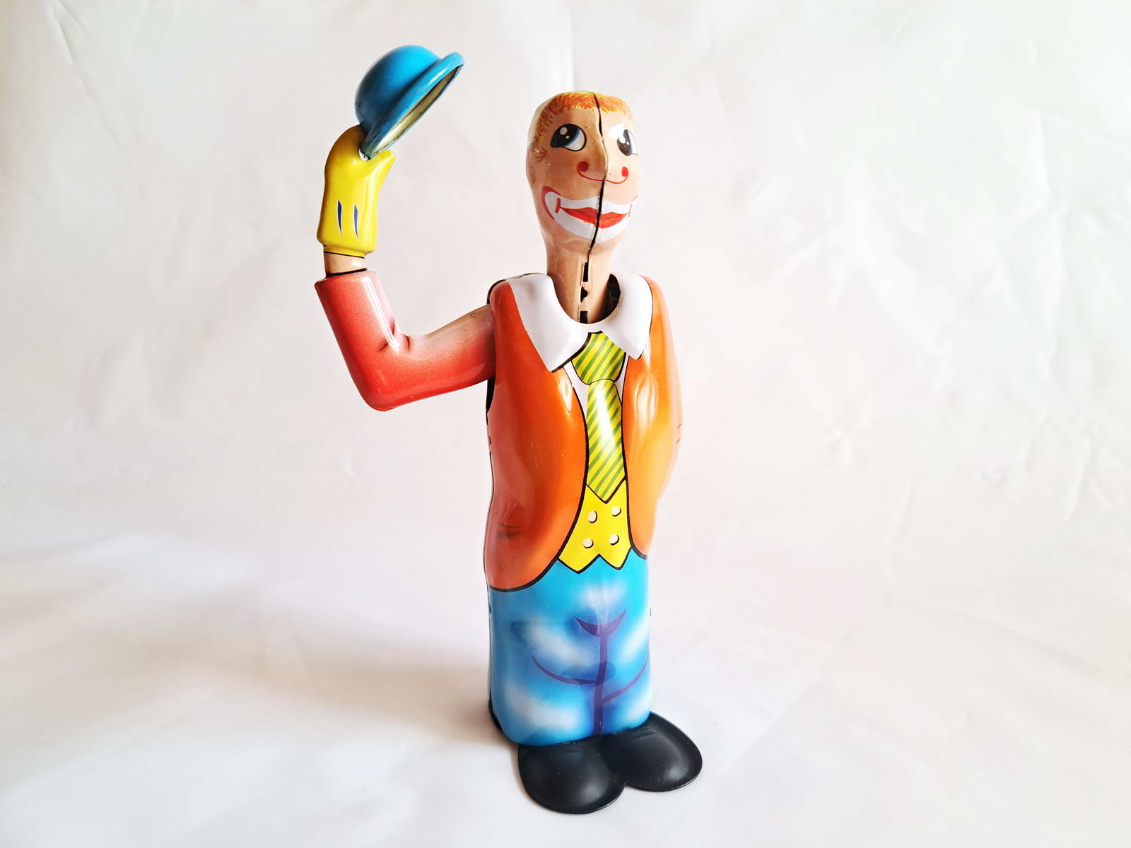 Blechspielzeug - Jonny der Clown (zum Aufziehen)