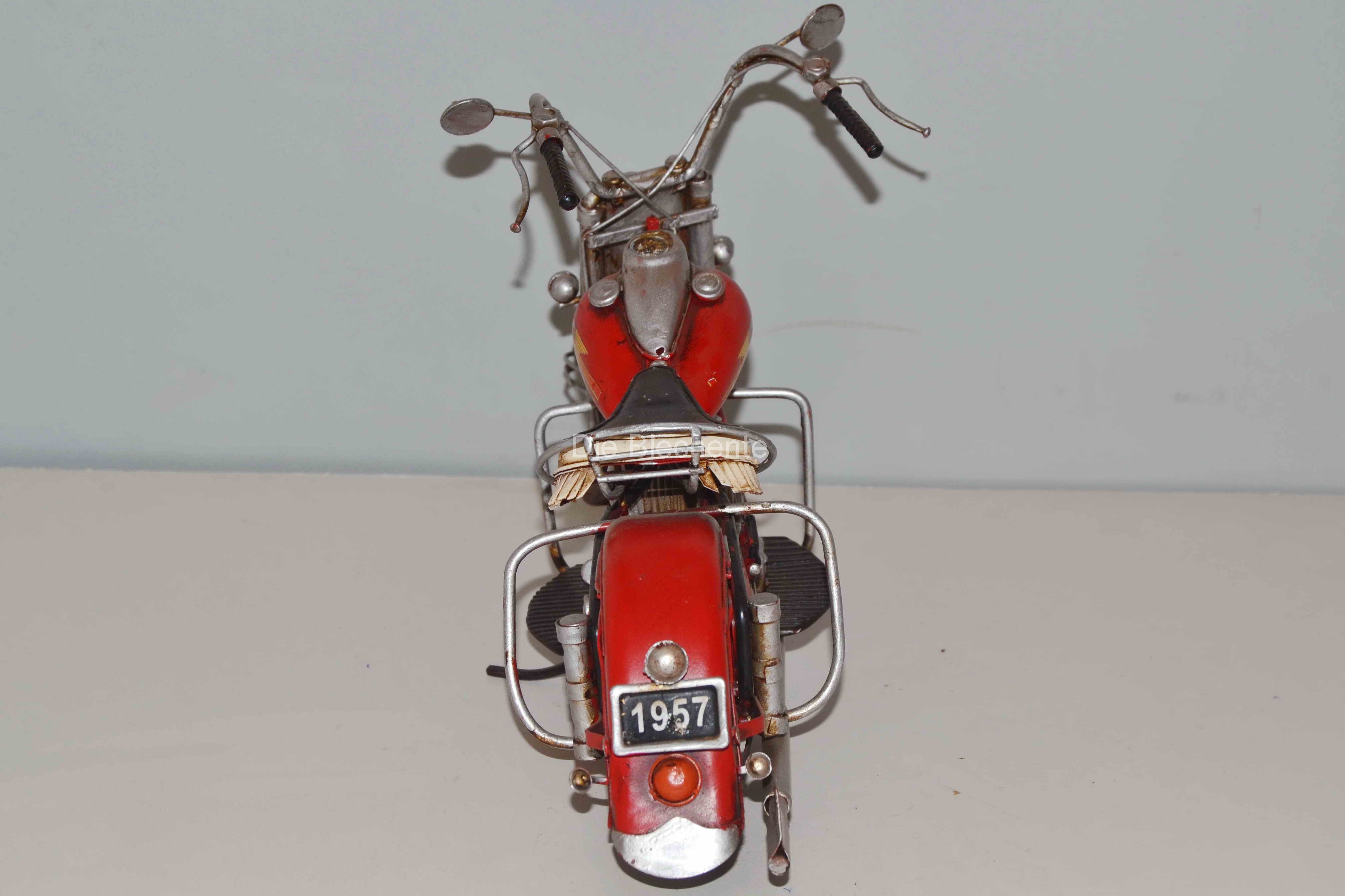 Blechmodell - Motorrad Harley 1957