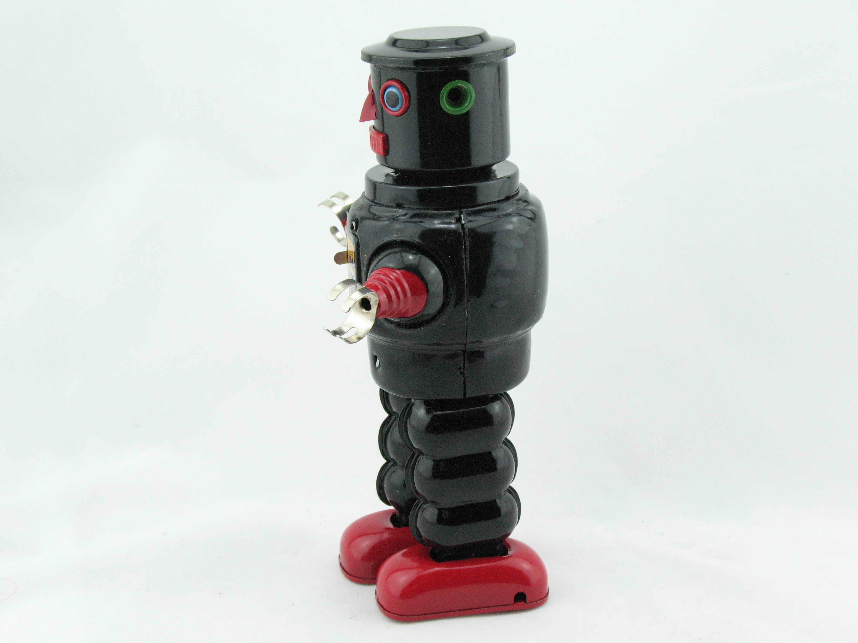 Blechspielzeug - Roby Robot schwarz
