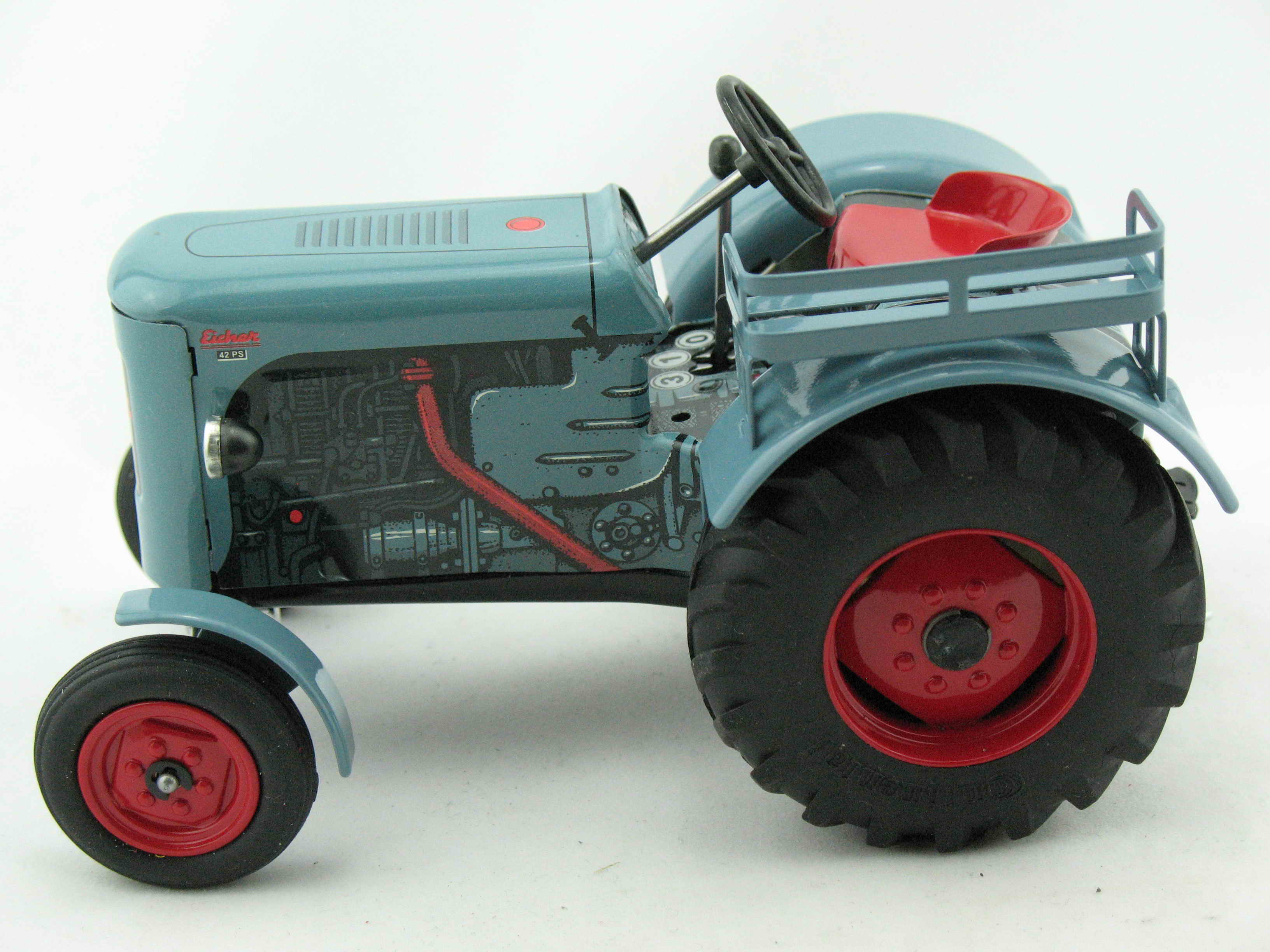 Traktor Eicher ED 215 von KOVAP - Blechspielzeug