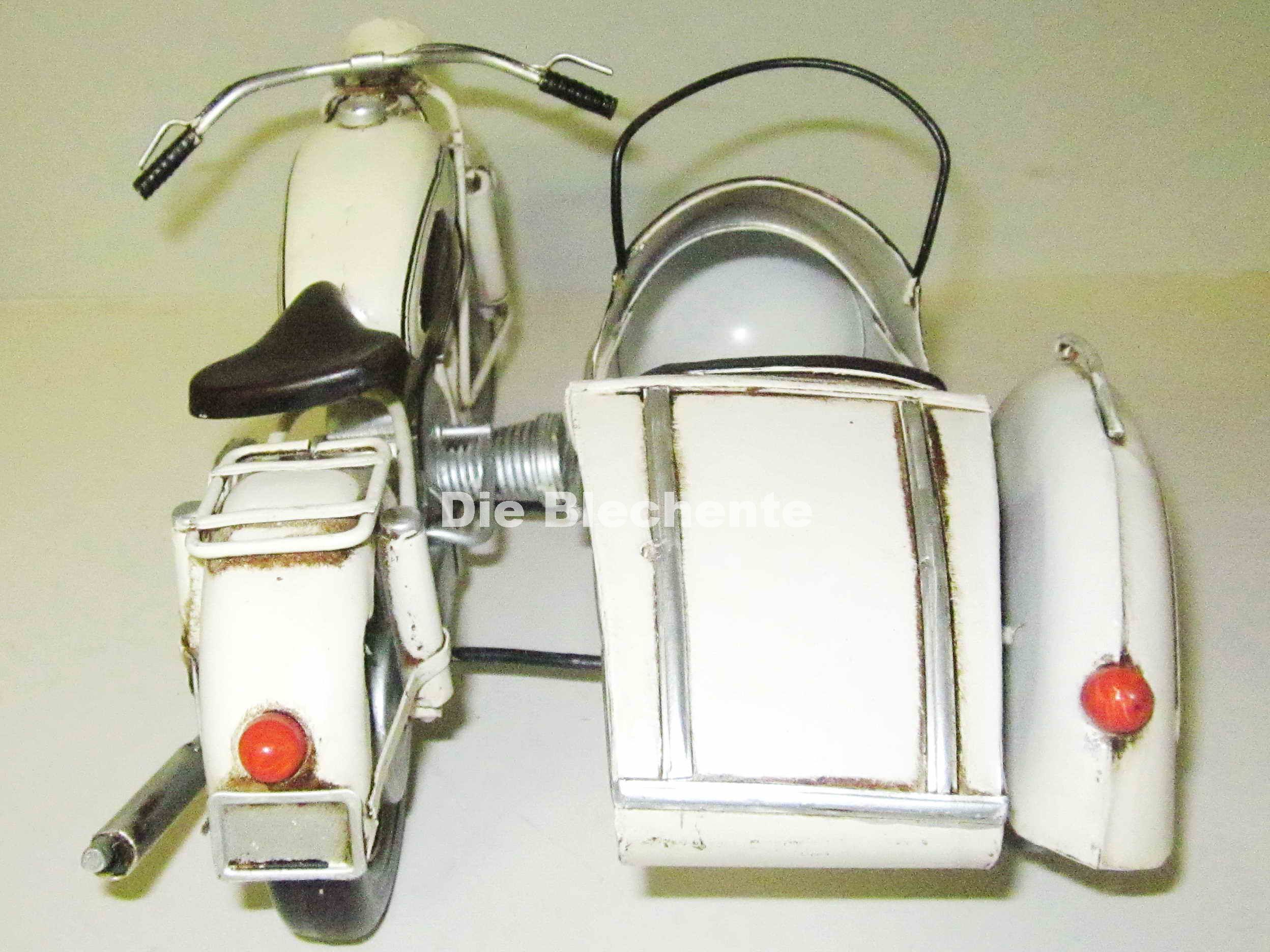 Blechmodell - Motorrad BMW R60 mit Beiwagen, 1961