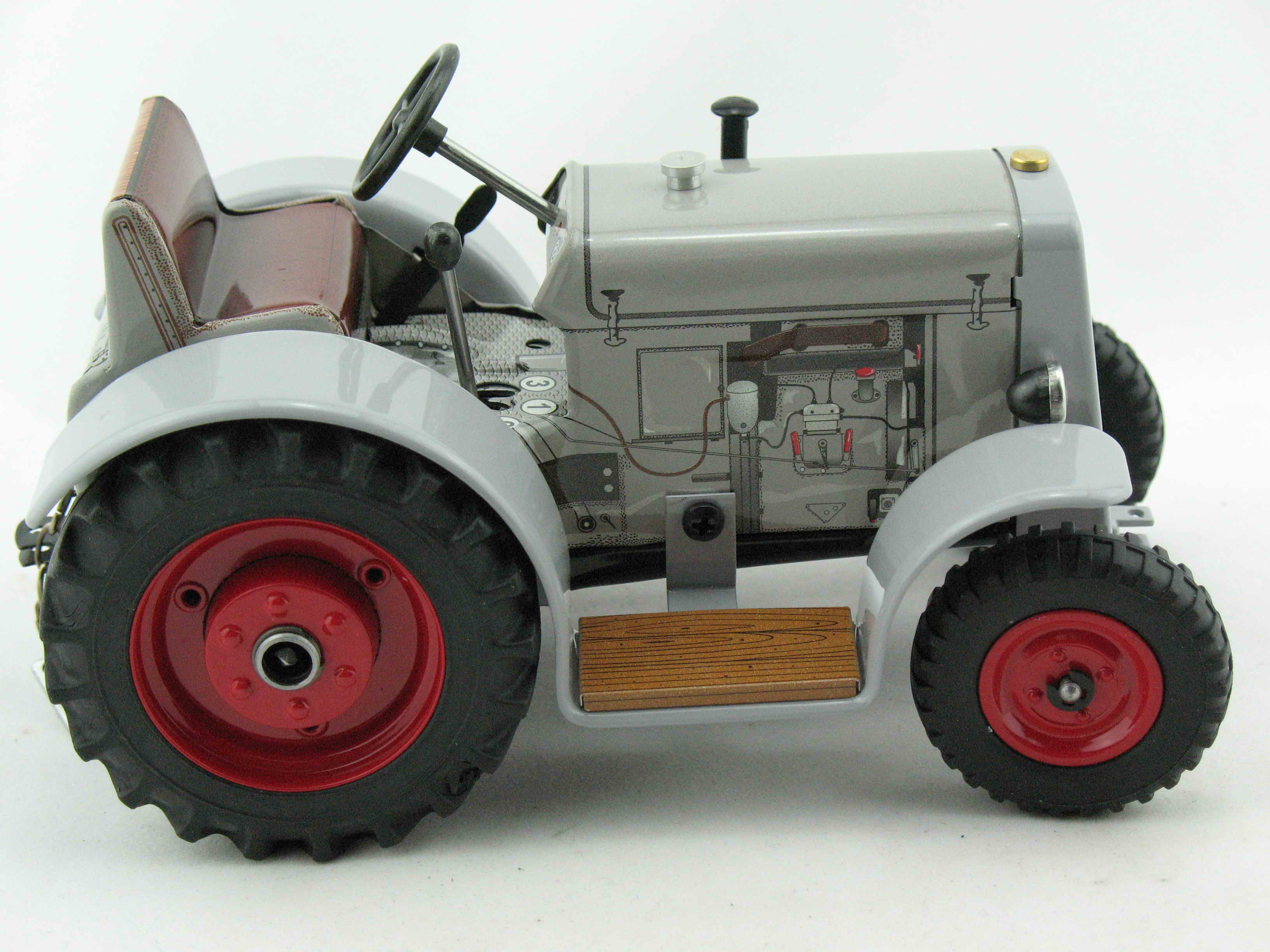 Traktor Schlüter DS 25, Neuheit 2018, von KOVAP - Blechspielzeug