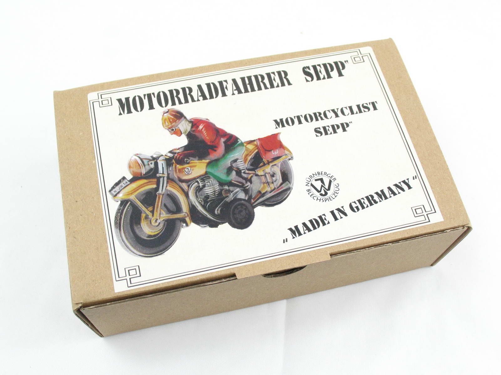 Blechspielzeug - Motorrad 'SEPP', Made in Germany