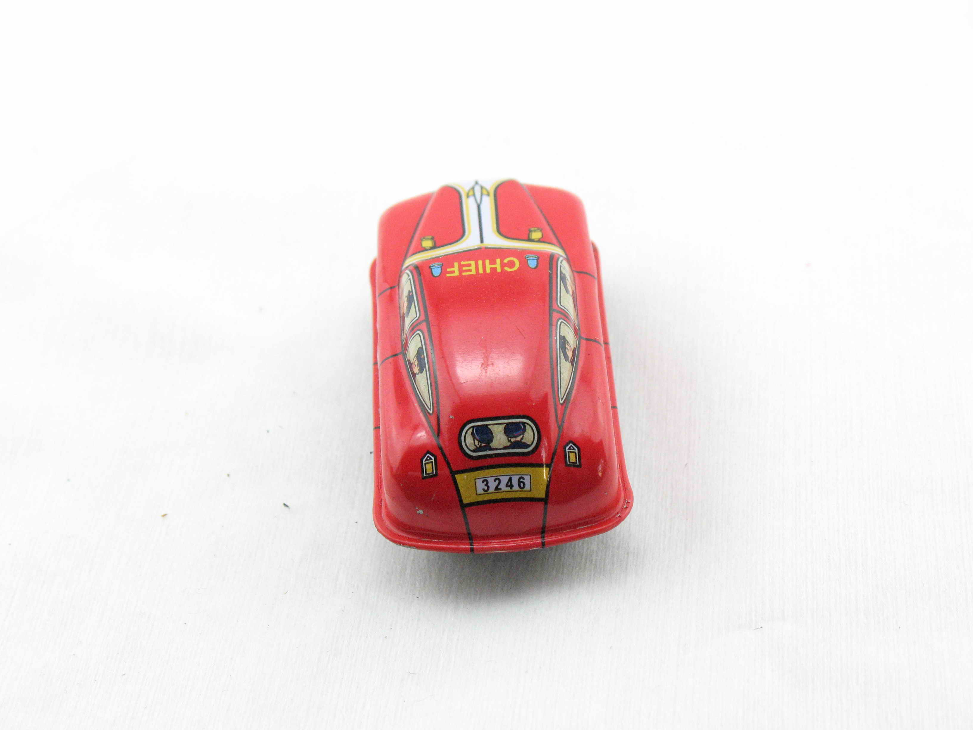 Blechspielzeug - Auto Feuerwehr aus Blech 7cm