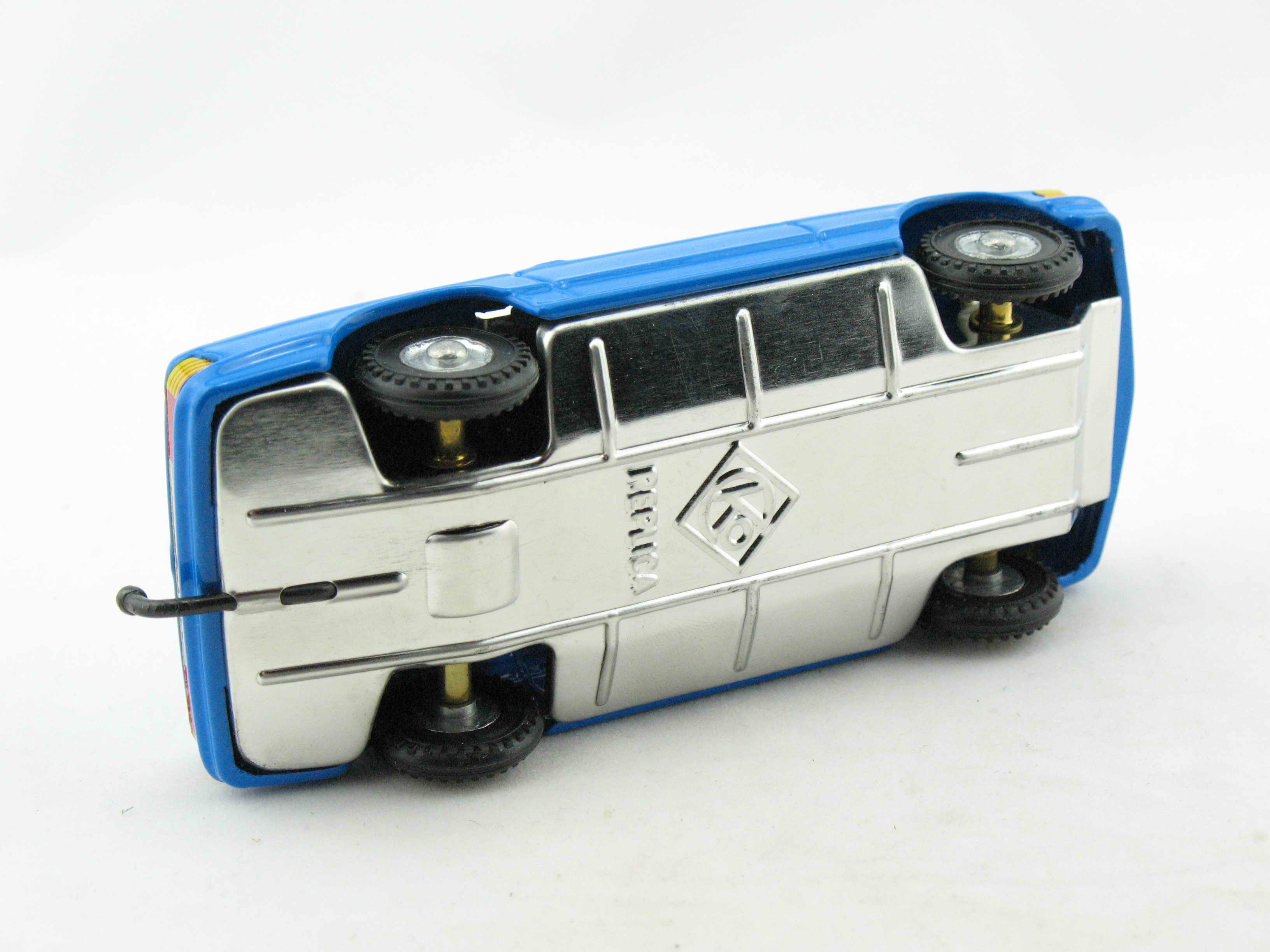 Mercedes SL Cabrio, CKO Replica, blau von KOVAP - Blechspielzeug