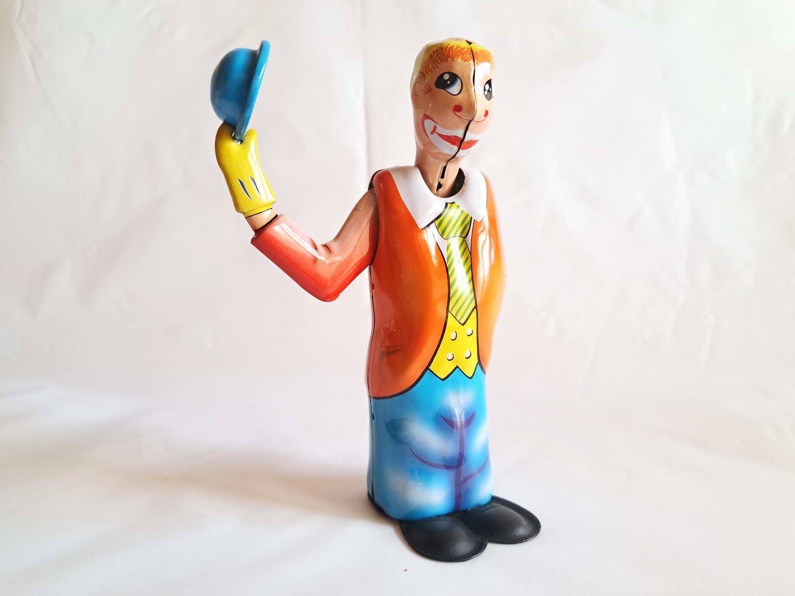 Blechspielzeug - Jonny der Clown (zum Aufziehen)