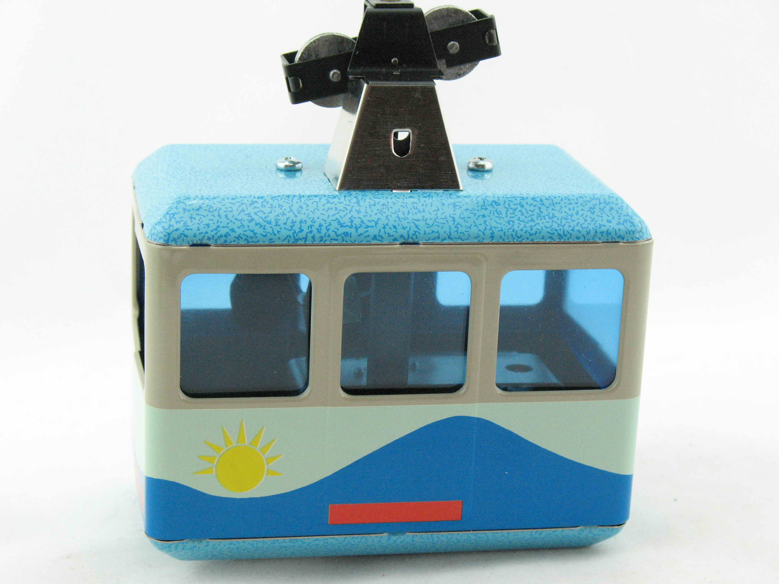 Seilbahn, Gondelbahn - blau von KOVAP - Blechspielzeug
