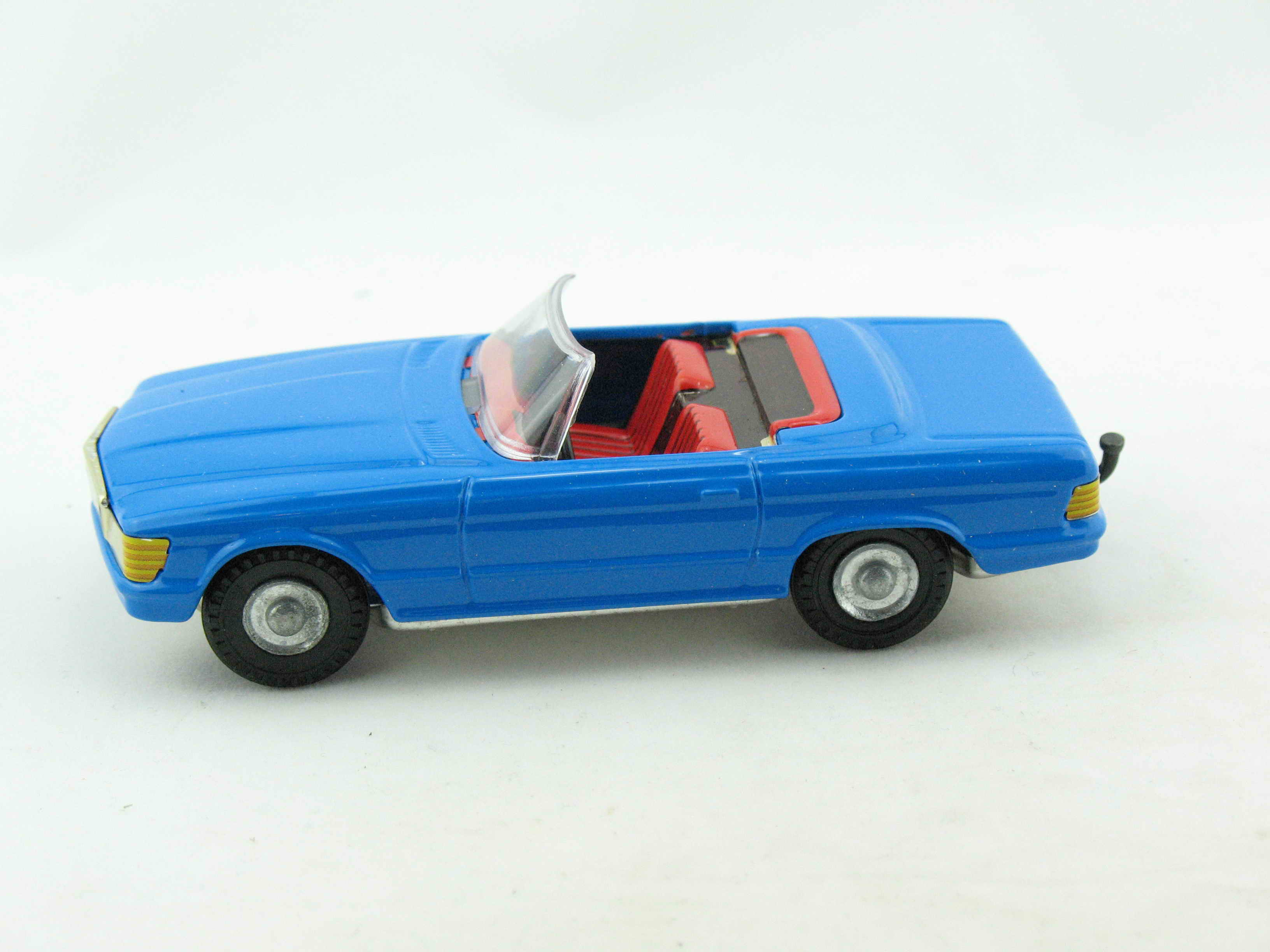 Mercedes SL Cabrio, CKO Replica, blau von KOVAP - Blechspielzeug