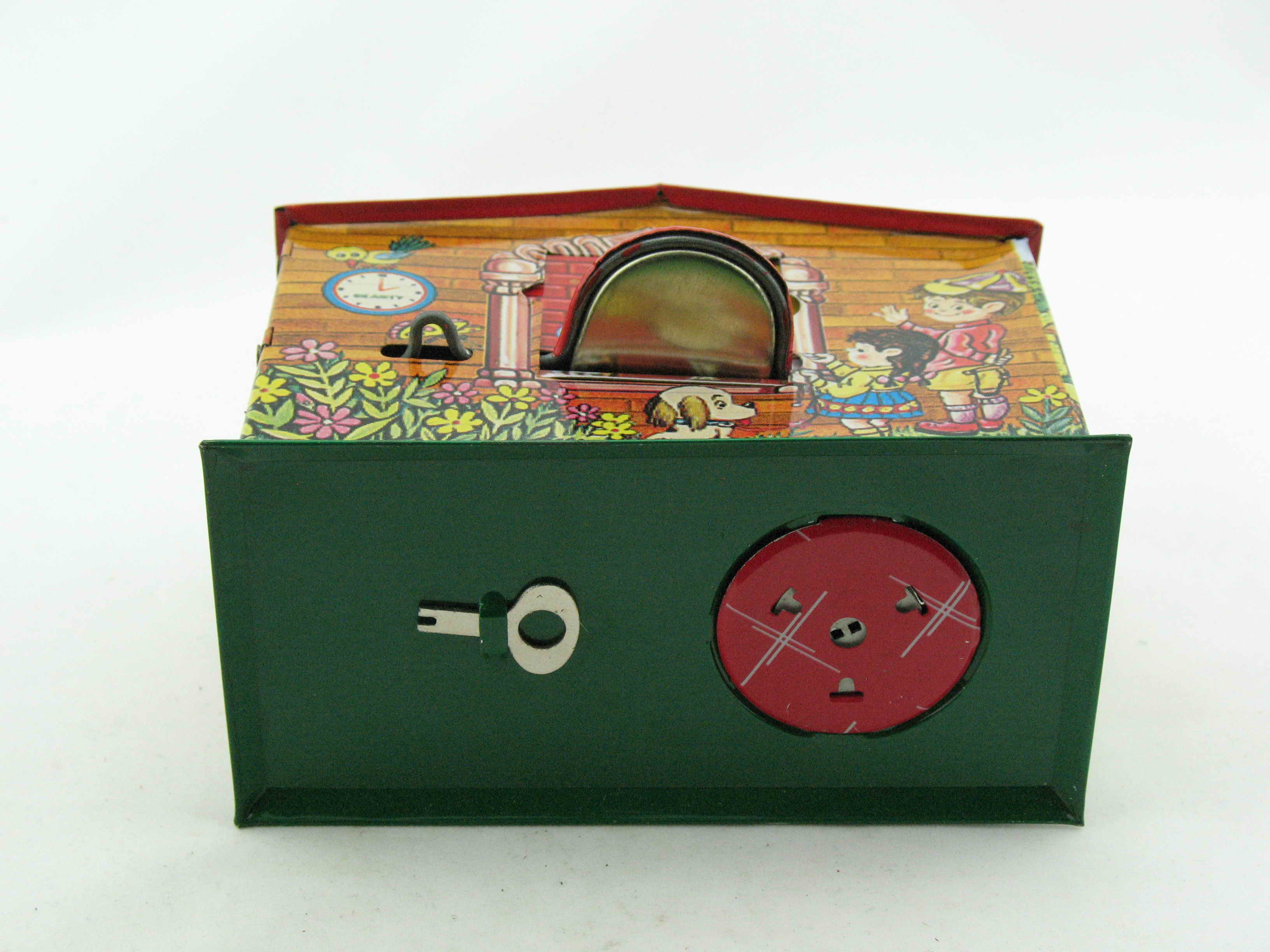 Blechspielzeug - Spardose Savingbank, Kinder