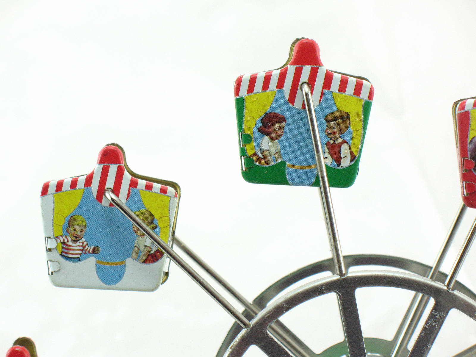 Blechspielzeug - Riesenrad mit Musikspieluhr