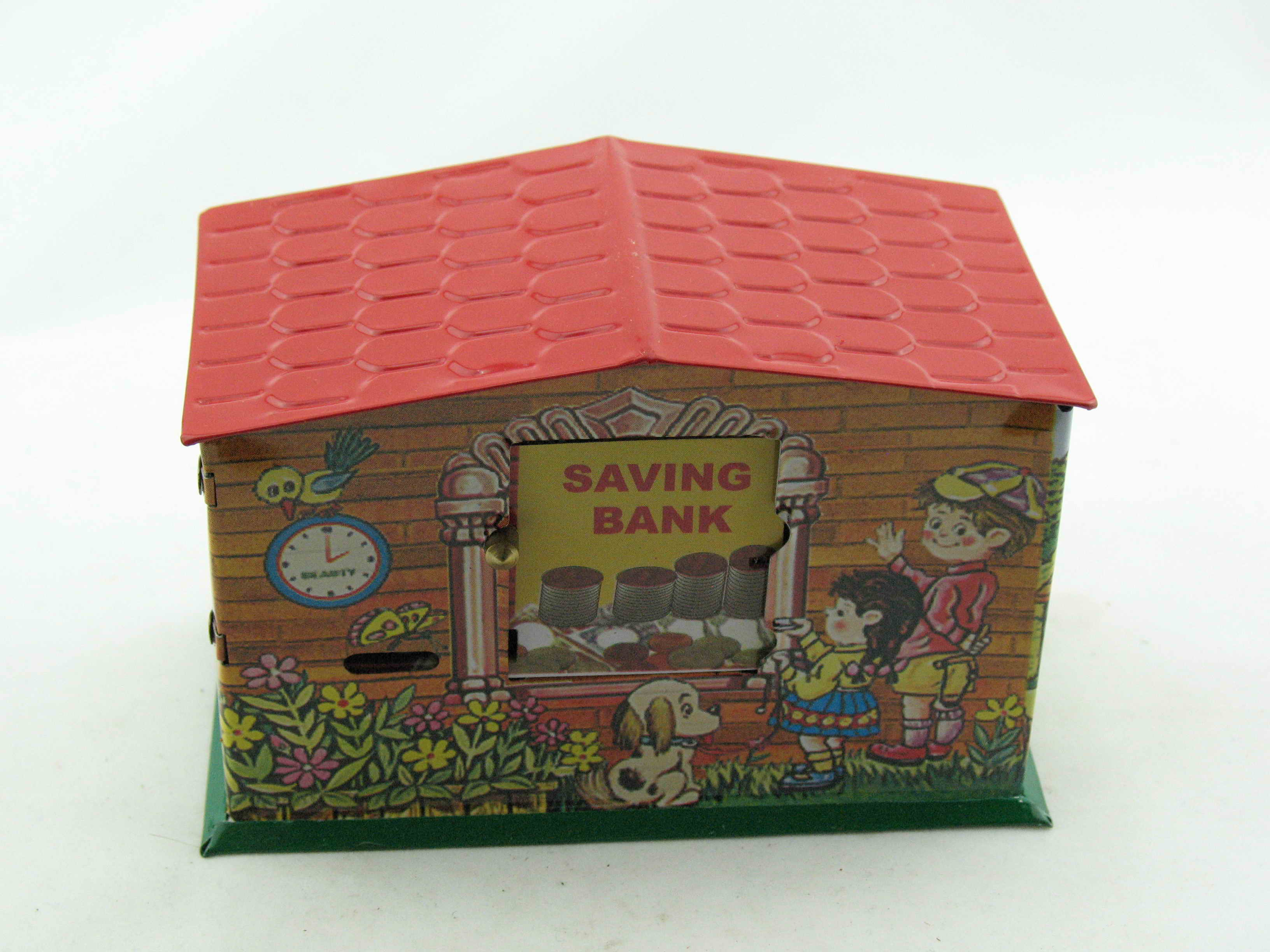 Blechspielzeug - Spardose Savingbank, Kinder