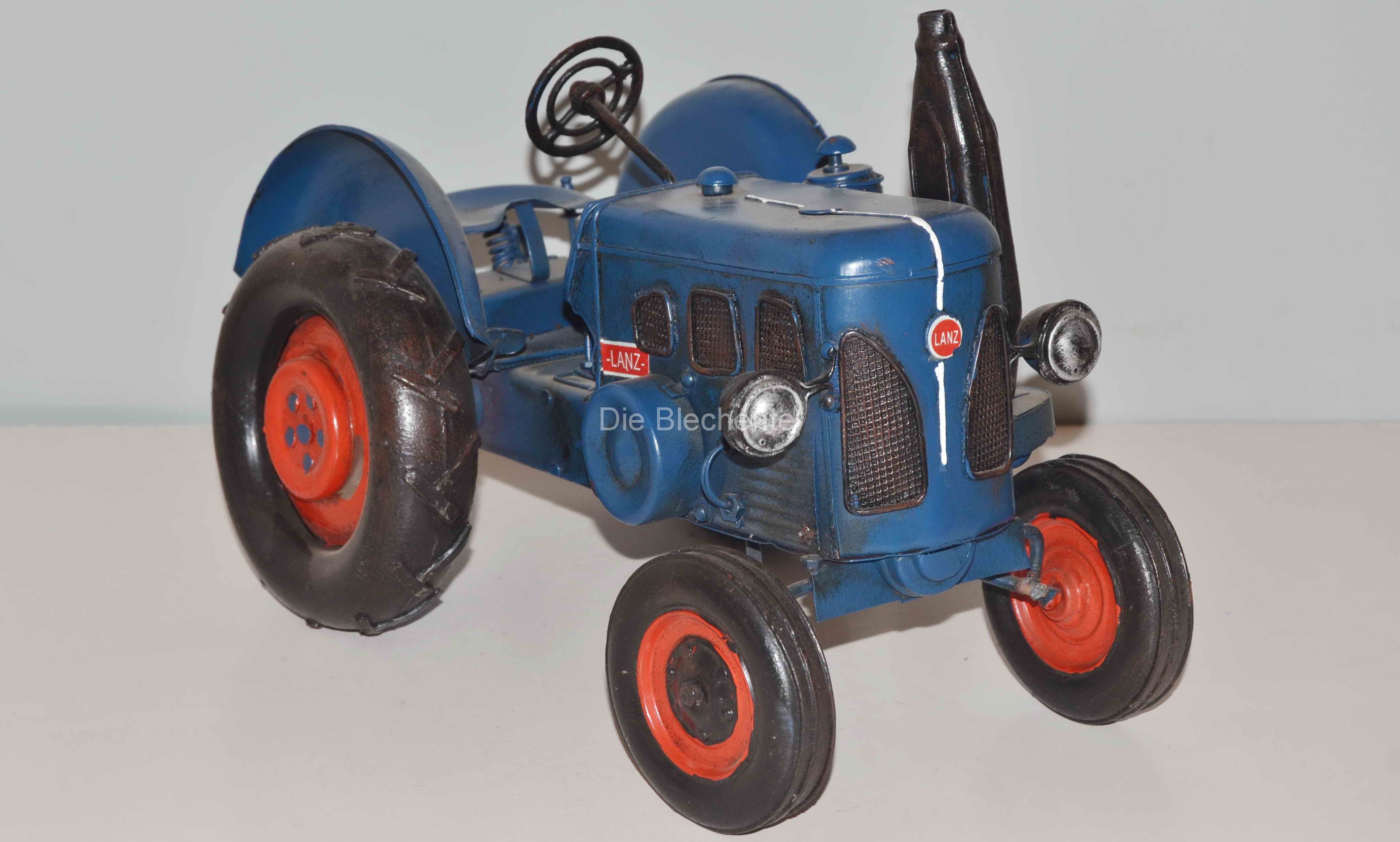 Blechmodell - Traktor, Schlepper Lanz 1957 ca.31 cm