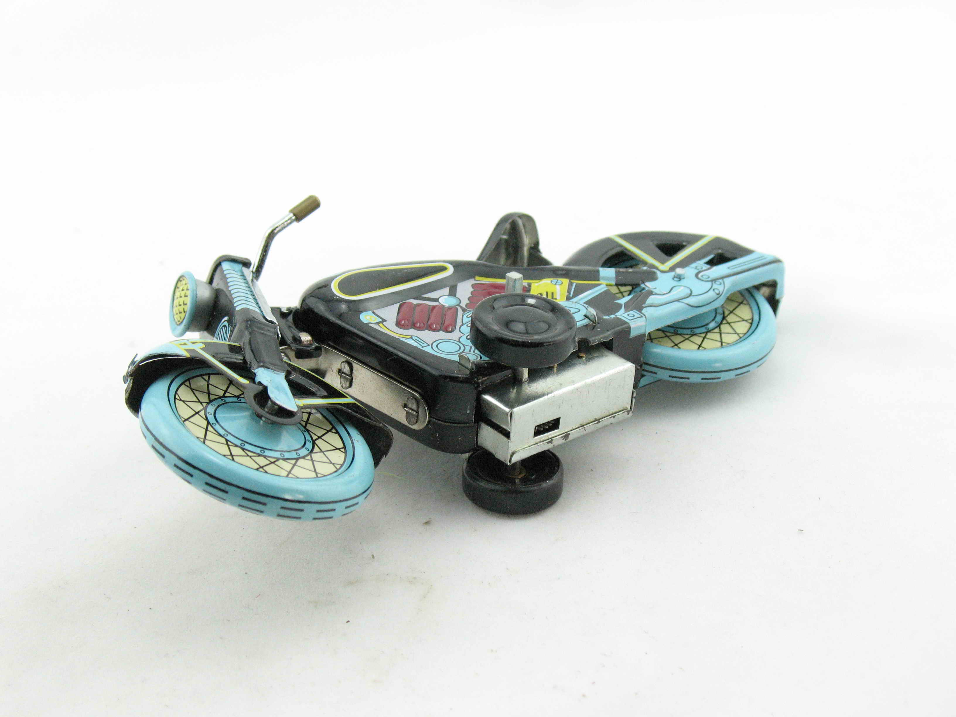 Blechspielzeug - Motorrad Harley klein schwarz