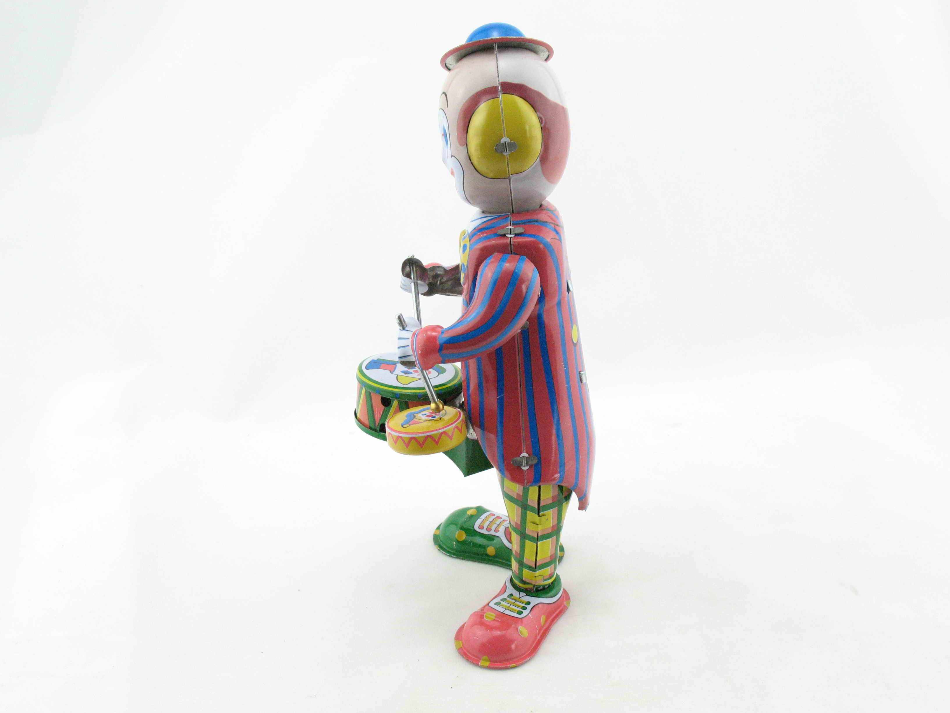 Blechspielzeug - Clown trommelnd
