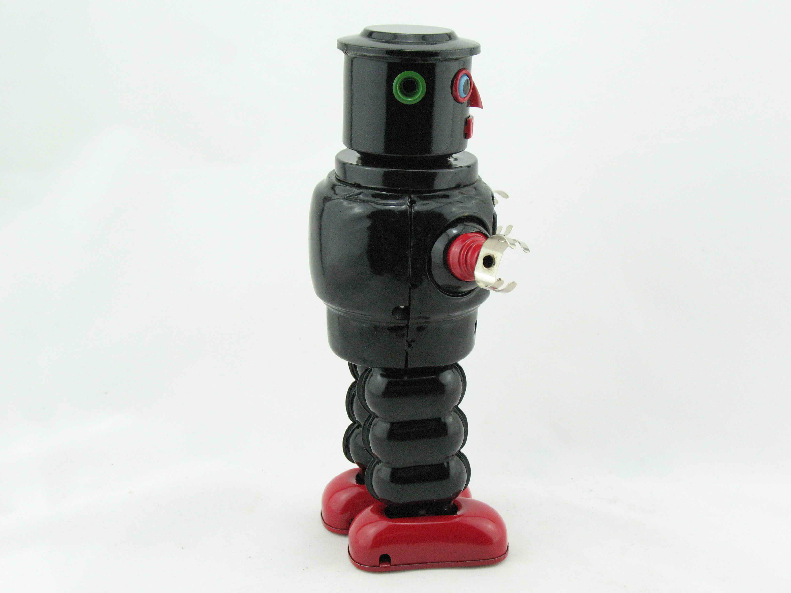 Blechspielzeug - Roby Robot schwarz
