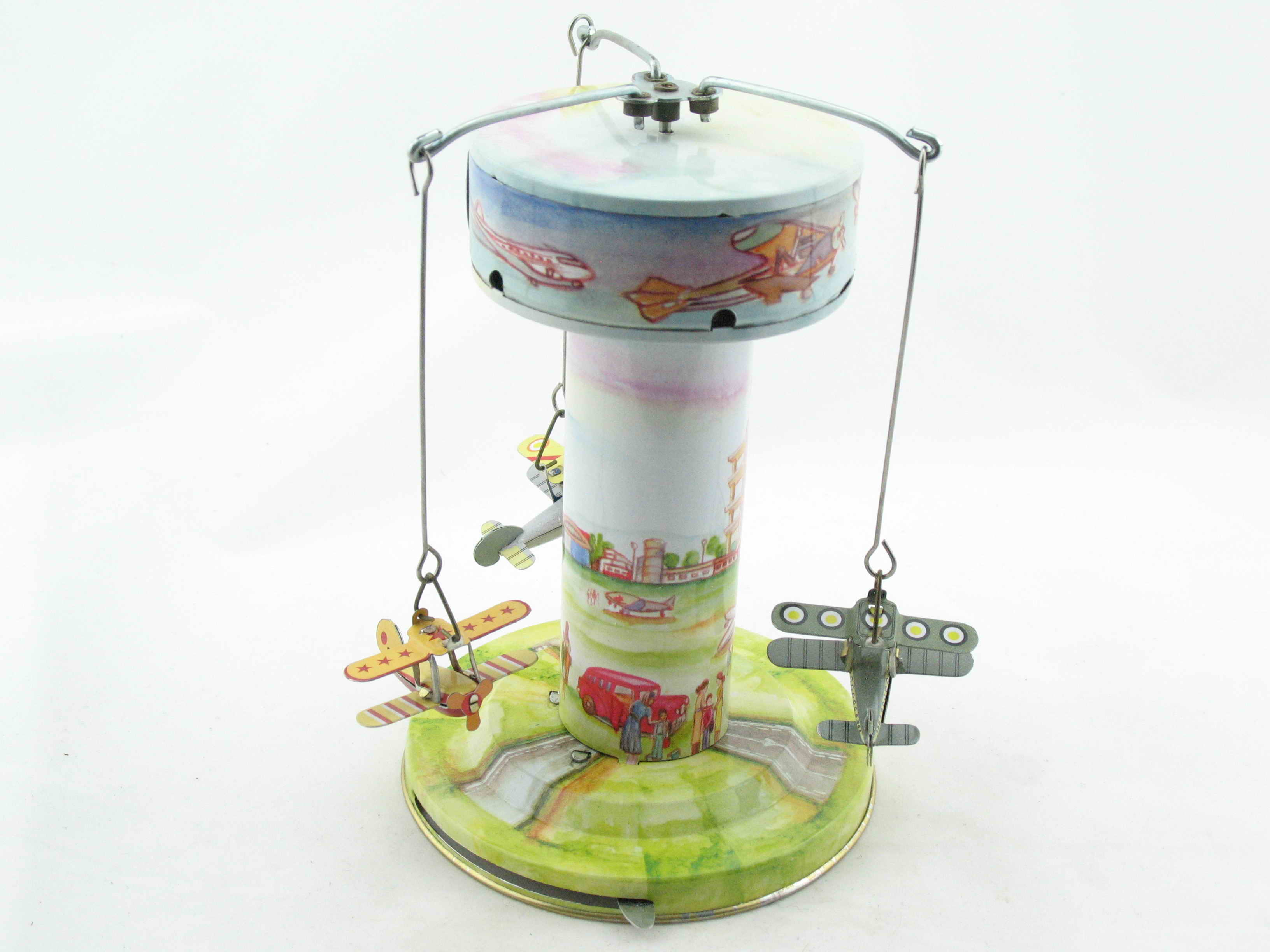 Blechspielzeug - Flughafenkarussell, Airport Carousel