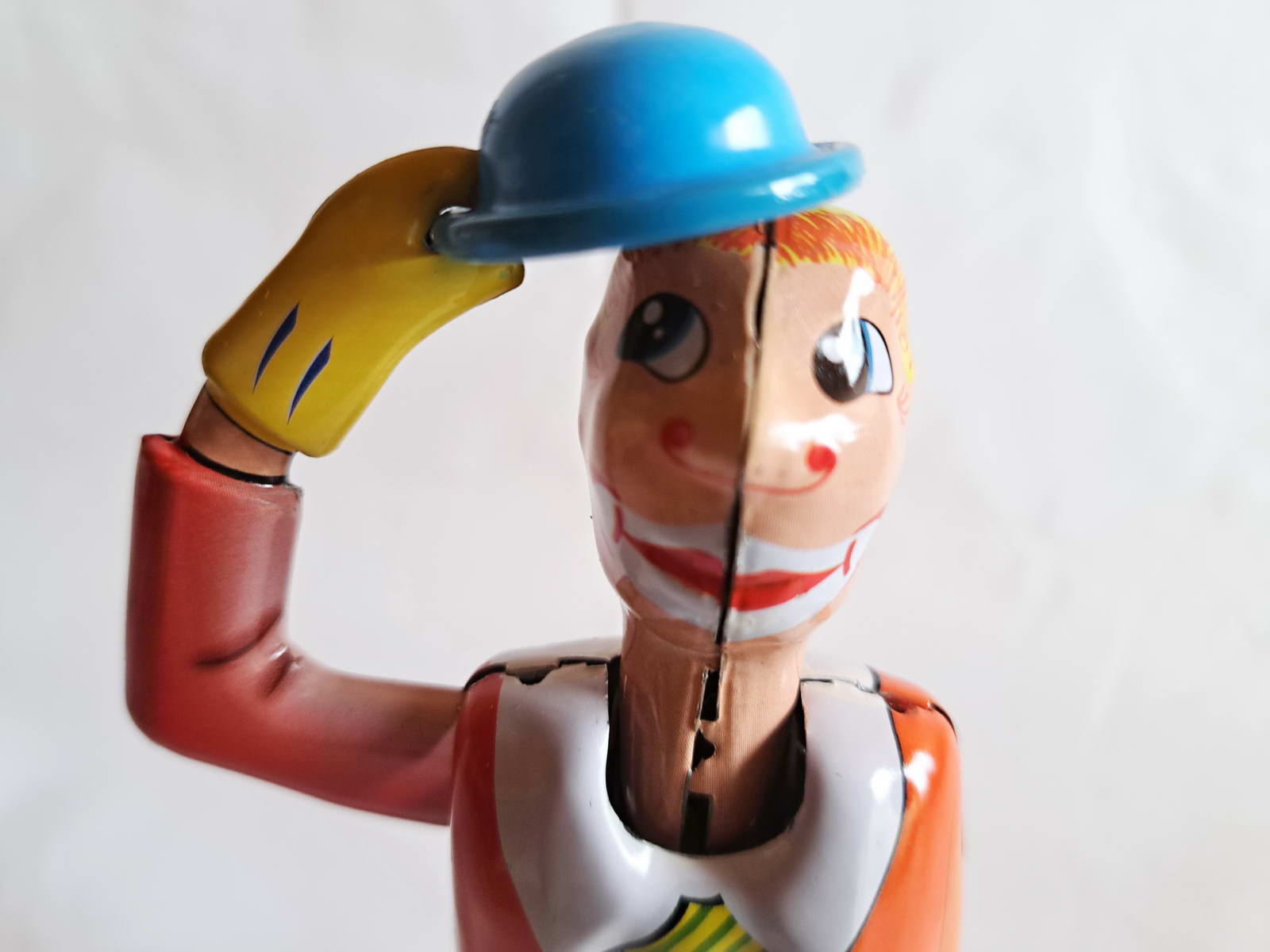 Blechspielzeug - Jonny der Clown (zum Aufziehen)