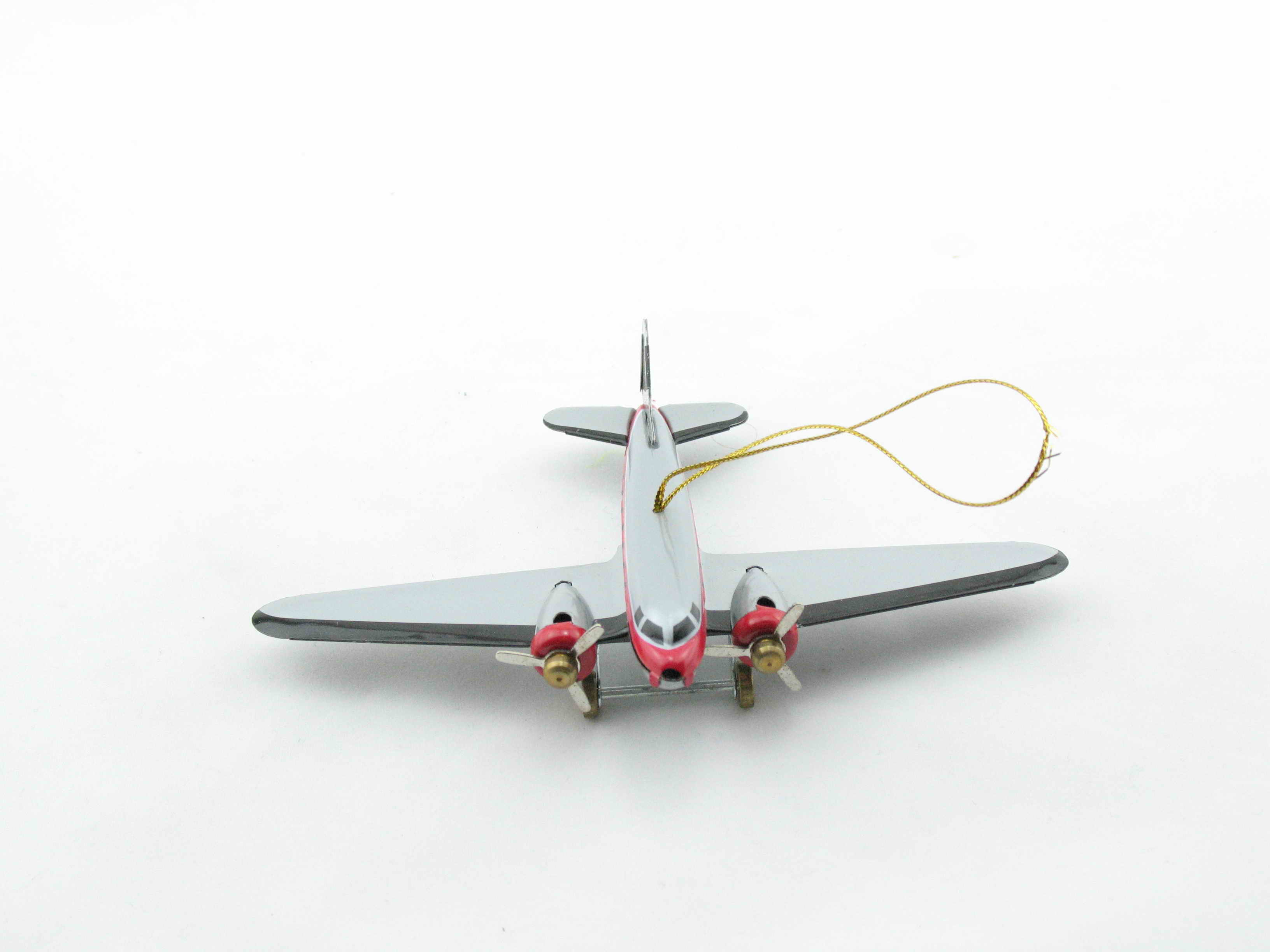Blechspielzeug - Deko-Flugzeug DC3
