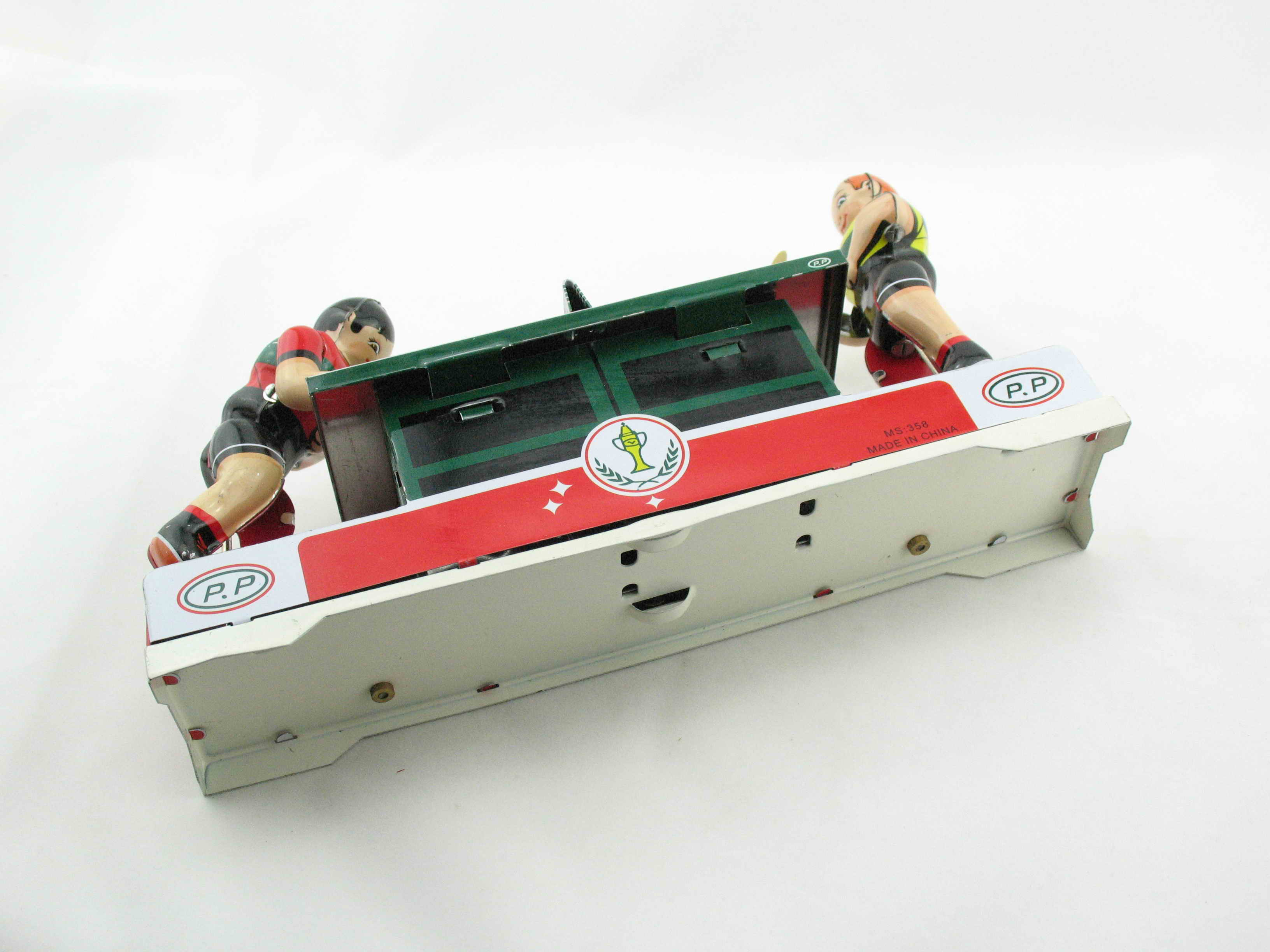 Blechspielzeug - Tischtennis mit 2 Spielern