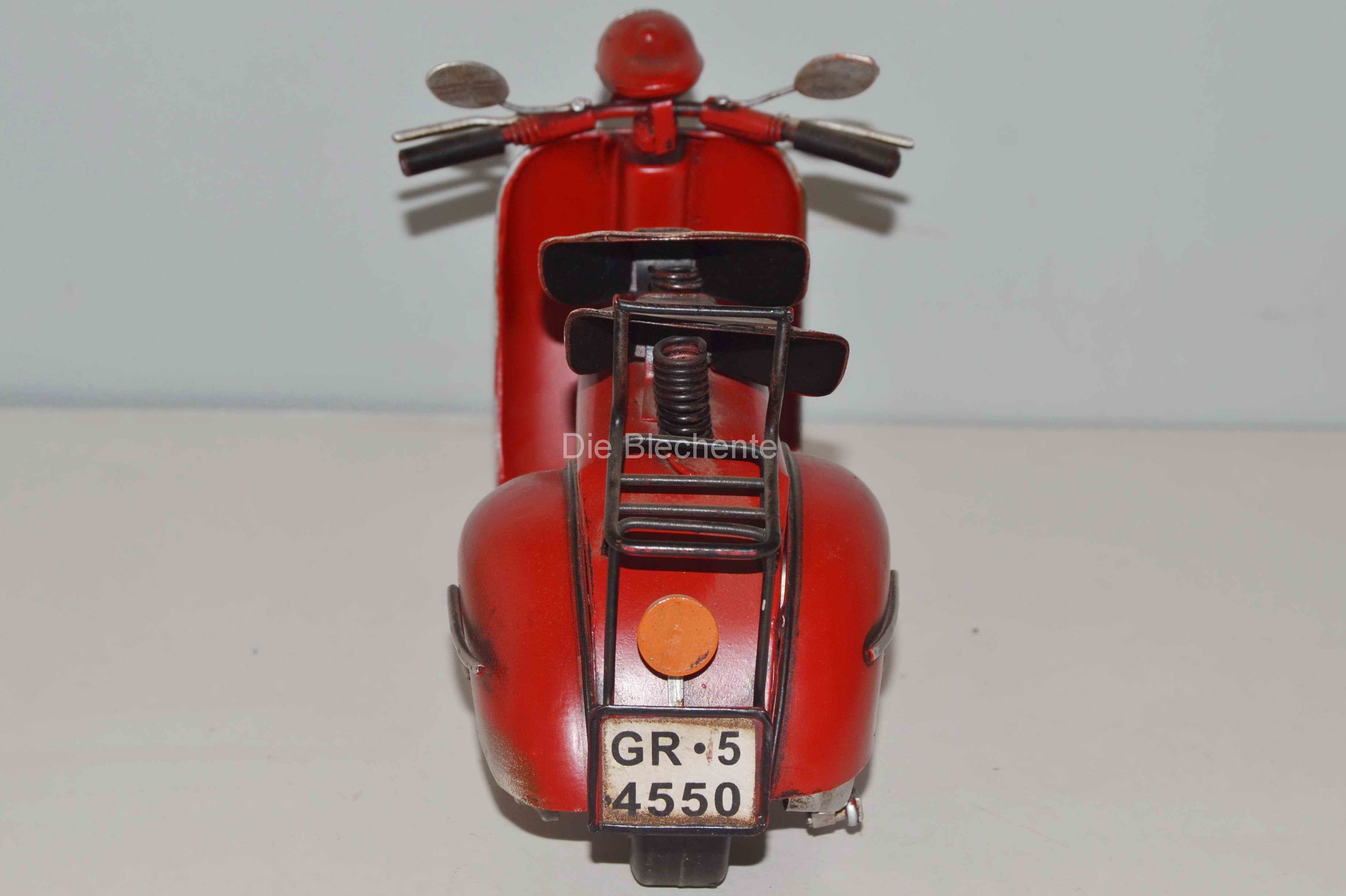 Blechmodell - Roller Vespa 1959 rot