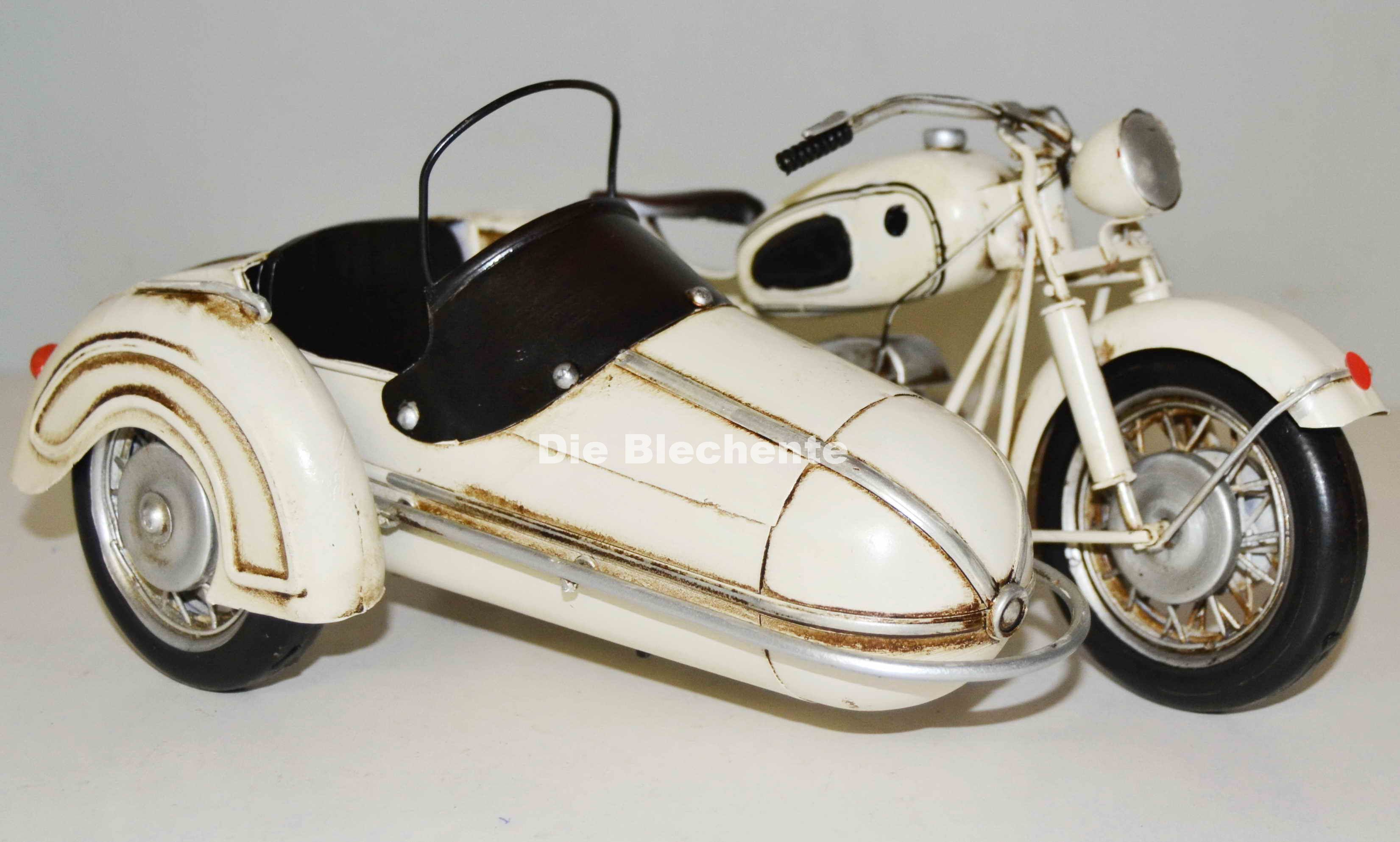 Blechmodell - Motorrad BMW R60 mit Beiwagen, 1961
