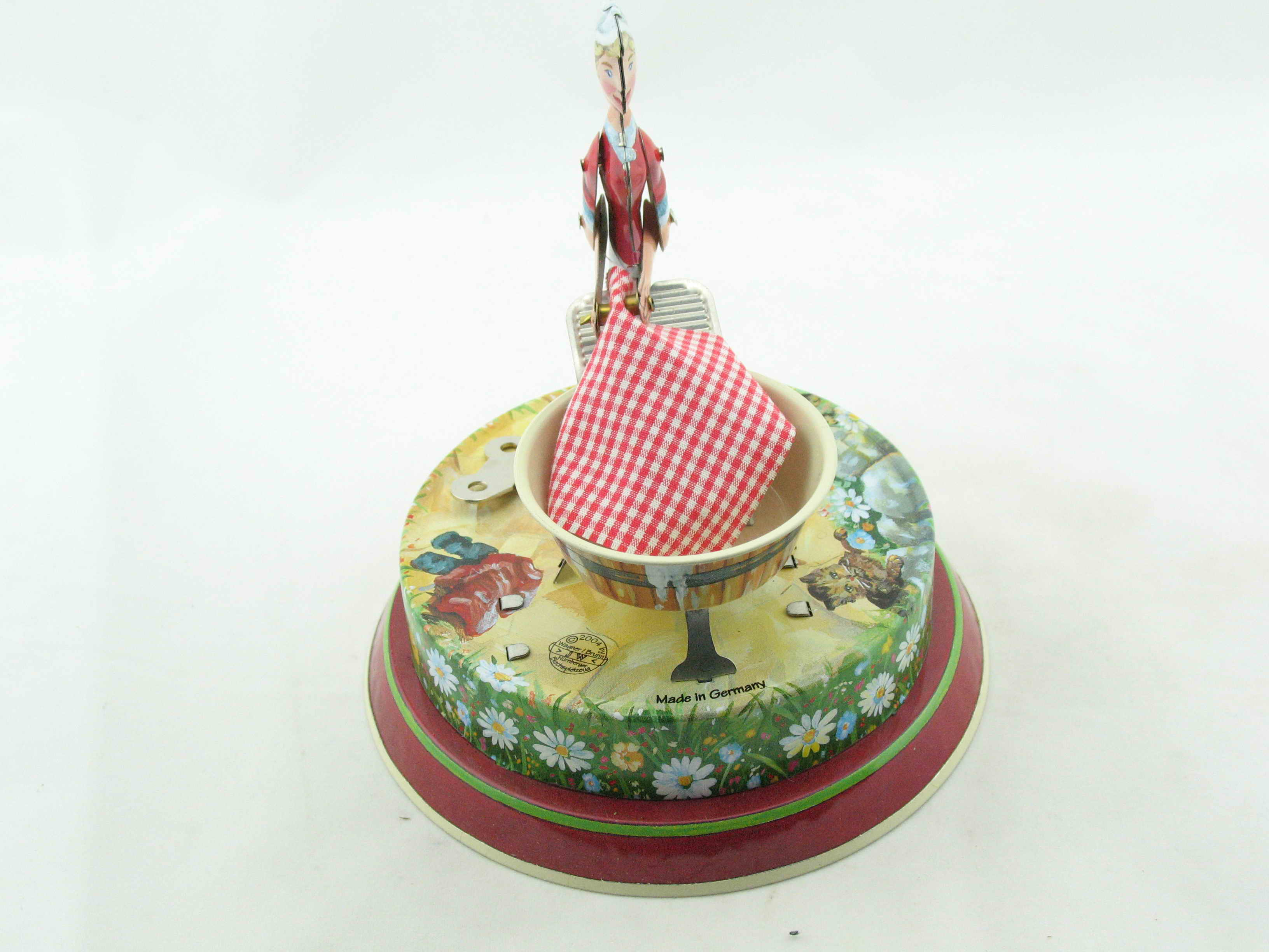 Blechspielzeug - Waschfrau, made in Germany