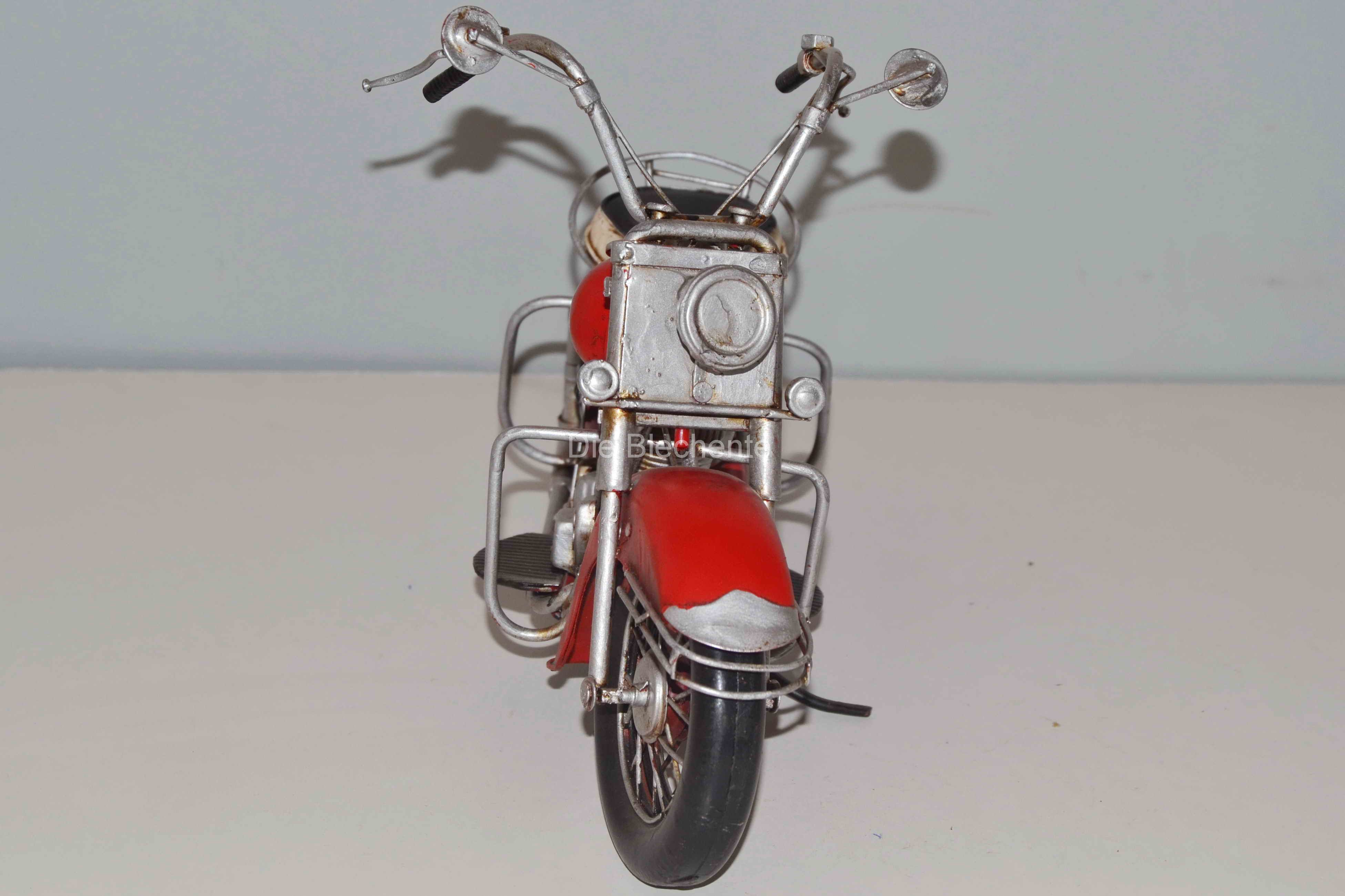 Blechmodell - Motorrad Harley 1957