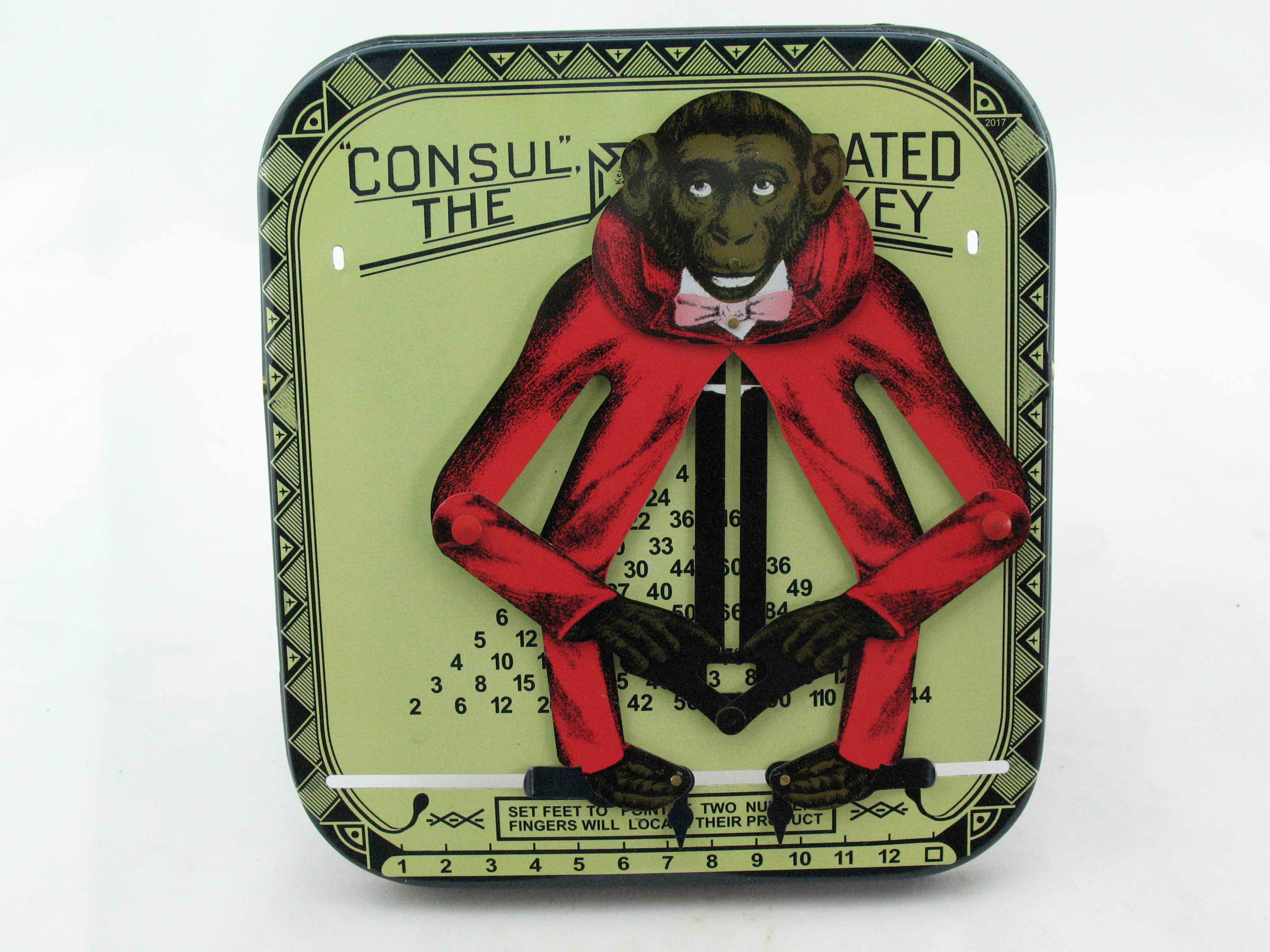 Blechspielzeug - Affenkalkulator - The Educated Monkey CONSUL