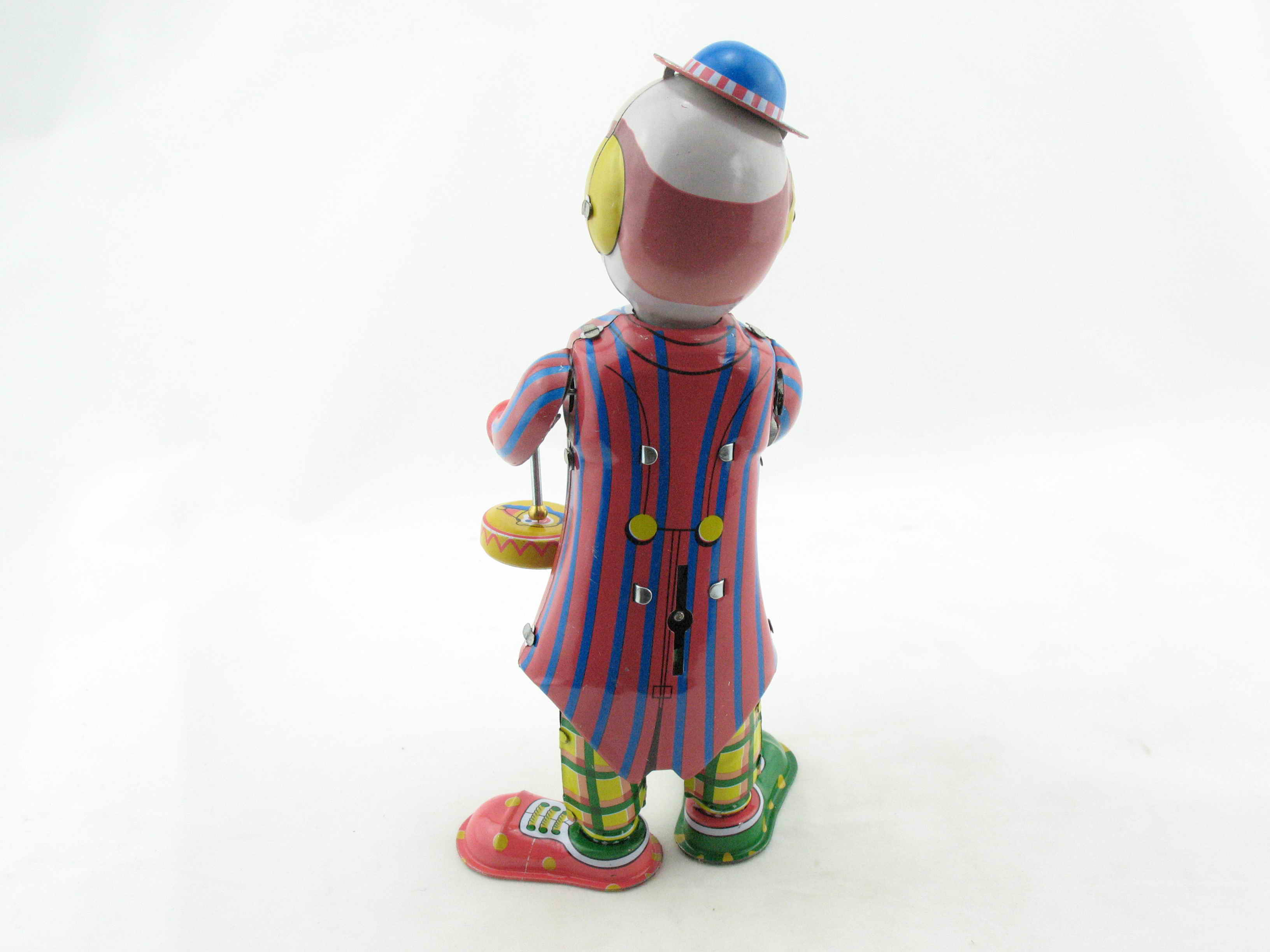Blechspielzeug - Clown trommelnd