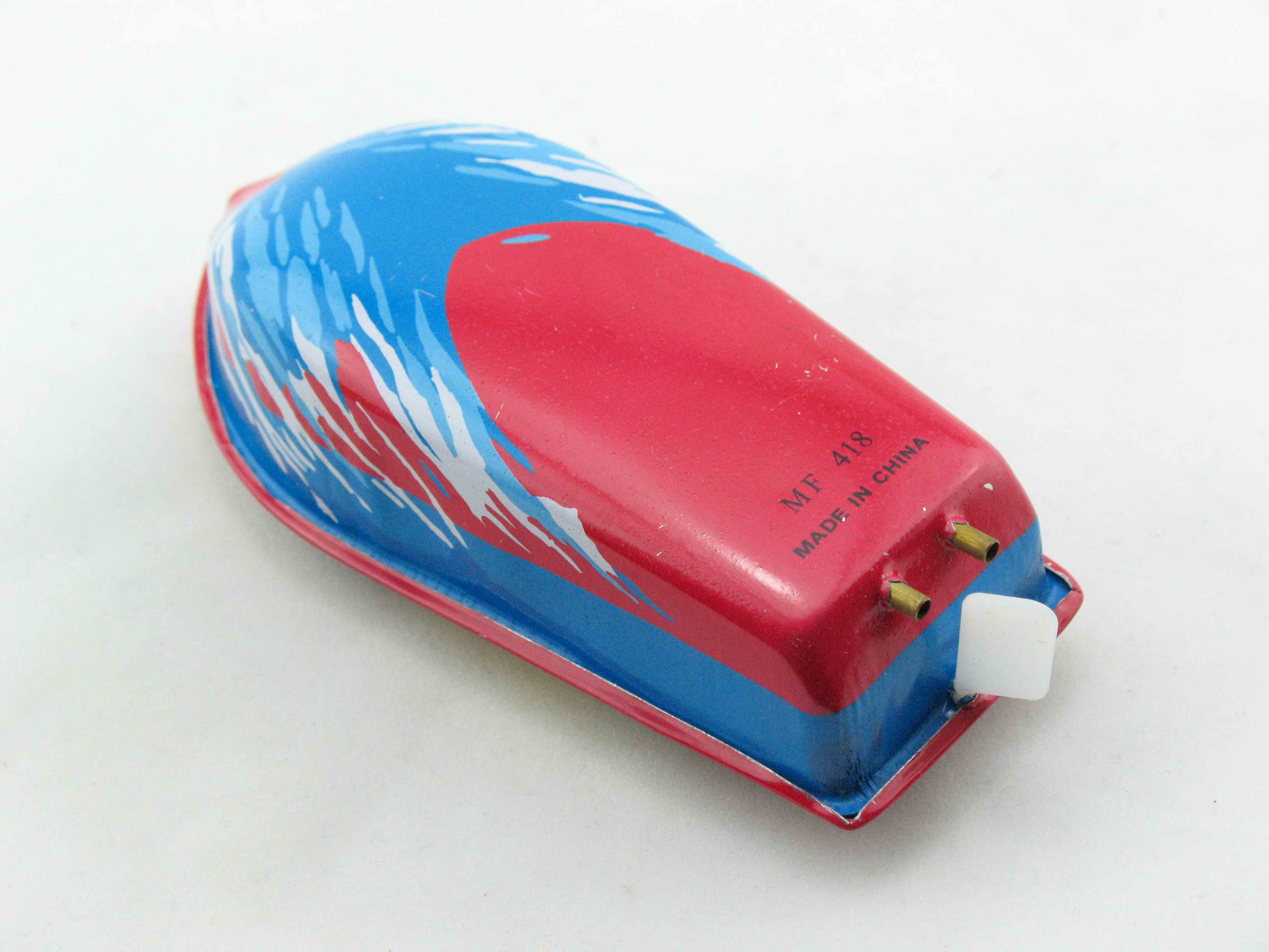 Blechspielzeug - Pop Pop Kerzenboot